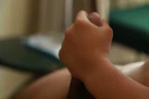 naughty Chinese boy jerking off