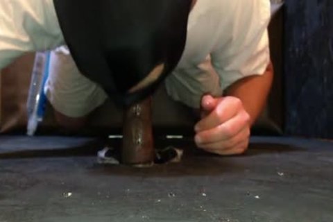 I Already Had DLDaddy And A new lad, FUnGuy Scheduled.  large Build palatable Had Emailed But I Had No Idea he Was gonna Show Up.  it is Always admirable When more wang Shows Up!  The new lad Fit Right In, And A Creamy Finish Was Had By All.  As u Ca