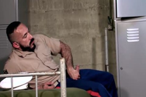 Buff Soldier Bears sex sperm