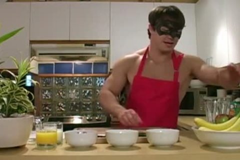 nude Chef, juicy Muscles, large penis And Surprise