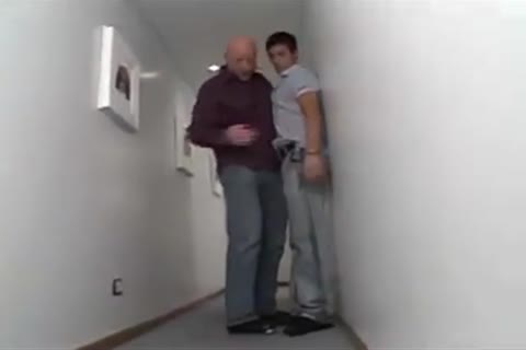 daddy And His teen In The Hall