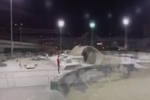 Skater gets Blown