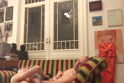 A Youngin Is Making Out On Sofa Always Set From Some stiff Member And Hunry For Shaft In His face hole