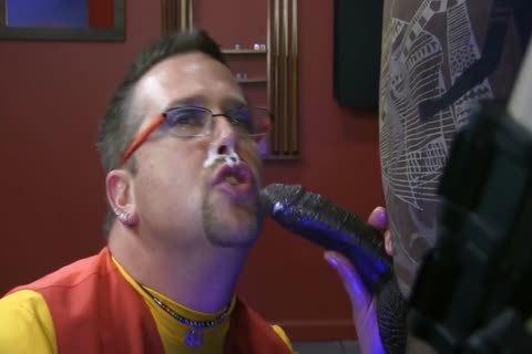 ROB BROWN: sucking humongous black BONER