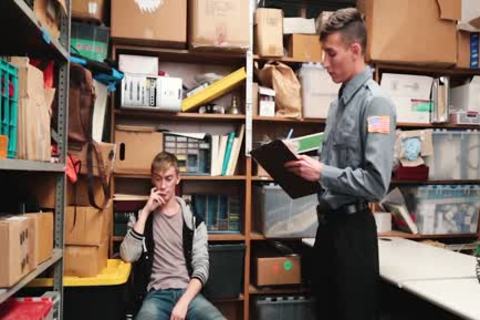 Straight lad Tricked Into Getting drilled By Mall Cop