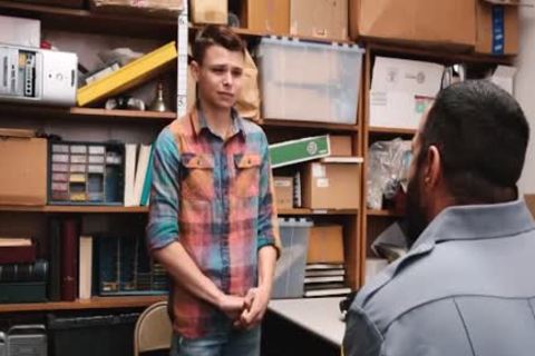 Bear Cop bare ass plows bareback A teen Criminal taut ass Tushy gap As A Lesson