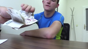 Bright lad with a cute virgin ass