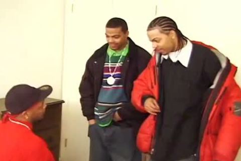 Three lewd Gentlemen enjoy A Steamy Threeway