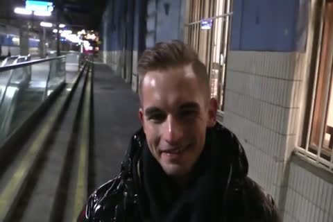 brawny gay man Working Out At The Gym