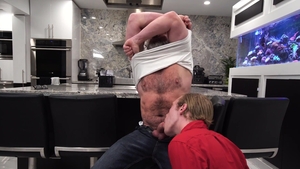 Family Dick: Tongue Skylar Hill next to Kristofer Weston