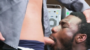 Young Perps: Parker Payne smashing Nic Sahara in the store