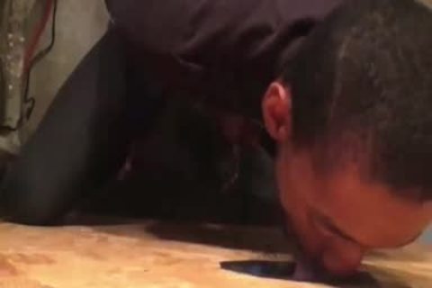 Eating large dongs With large Cumshots In The Storage Room