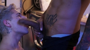 Falcon Studios: Passionate Mickey Taylor & latino Boomer Banks