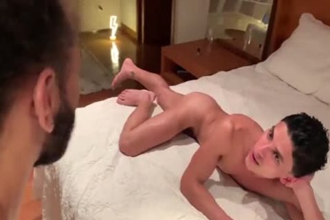 Very tasty young twink bends to get fucked video