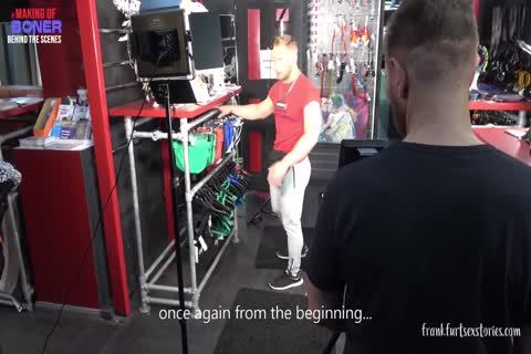 trio Scene In A homo Store - The Making Of Boner