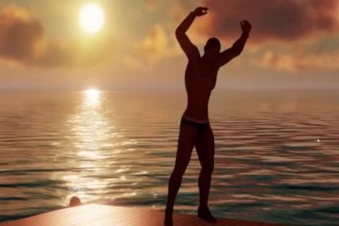 stunning boy Dancing  , 3D Animation , 3D manga