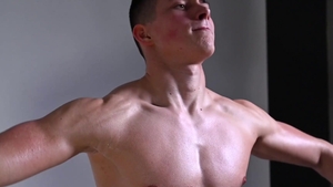 East Boys - Admirable Flex hard bends over at the casting