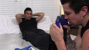 Trenton & Link Worship Each Others Feet