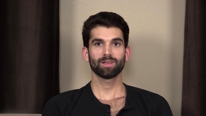 Solo: Tegan's Beard Splattered in Cum-tastic Ecstasy