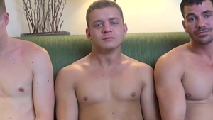 jockbreeders: Fresh Meat Ty Takes on Two Hulking Beasts