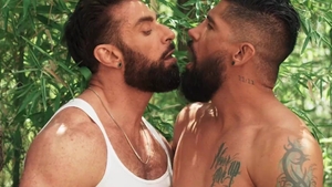 Men: Beneath the Trees, Their Hearts Race with Desire