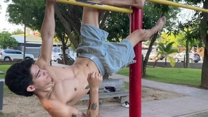 Wanking for Zack in a Dirty Casting