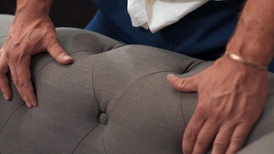 Men: Cushions and Cumming, These Men Get Busy