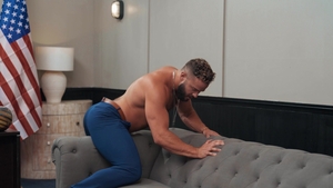 Men: Cushions and Cumming, These Men Get Busy