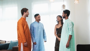 Men: Raj's Rambunctious Romp in Restroom