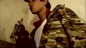 A Stiff and Creamy Load from Nikandro's Uncut Gem