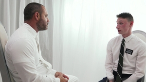 Missionary Boys: In the Temple with Bishop