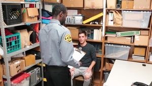 Young Perps: Busted: Backroom Masturbator