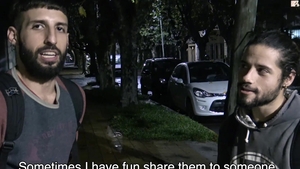 Latin Leche: Short-haired Black Boy's Doggystyle Debut