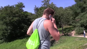 Czech Hunter: Fired and Furious in Public Park Fun