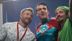 Hunky Cosplayer Catches Scott's Eye