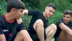 After Game Frustration Turns into Wild Orgy