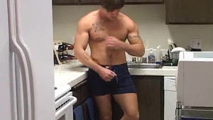 Next Door Male: Big Dicked Brodie's Exhibitionist Adventure
